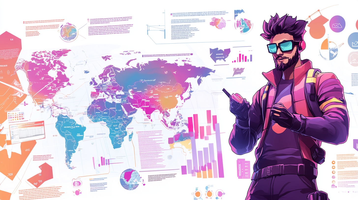 Regional Fortnite player stats