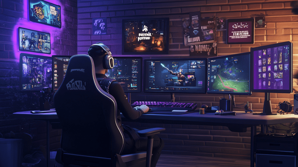 Fortnite streaming content creation