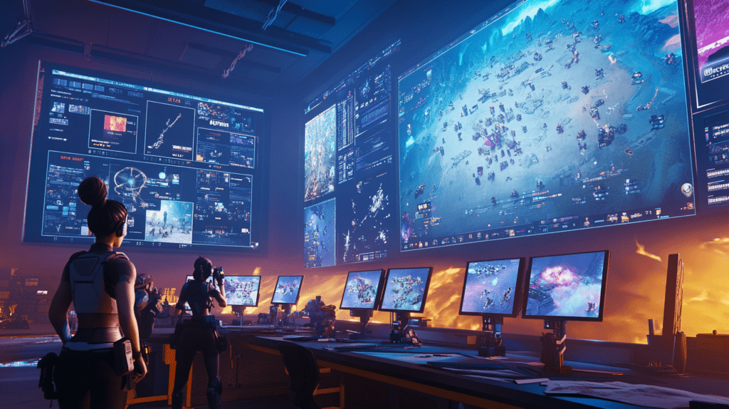 Player reshuffles in Fortnite