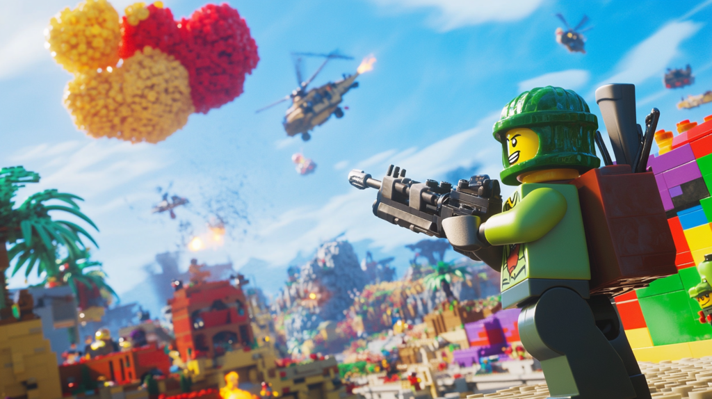Lego Fortnite Gameplay - Epic Block Battles Unleashed