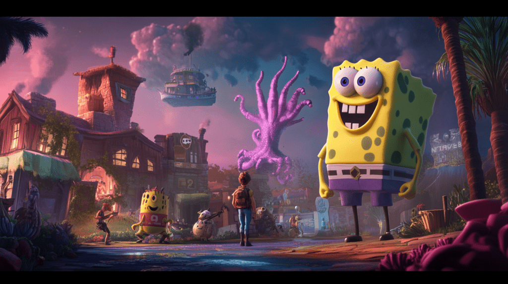 simondamgaard Create an image of Fortnite featuring TV inspir a578a4c9 0edd 48f7 b094 b8776e67bb71 1