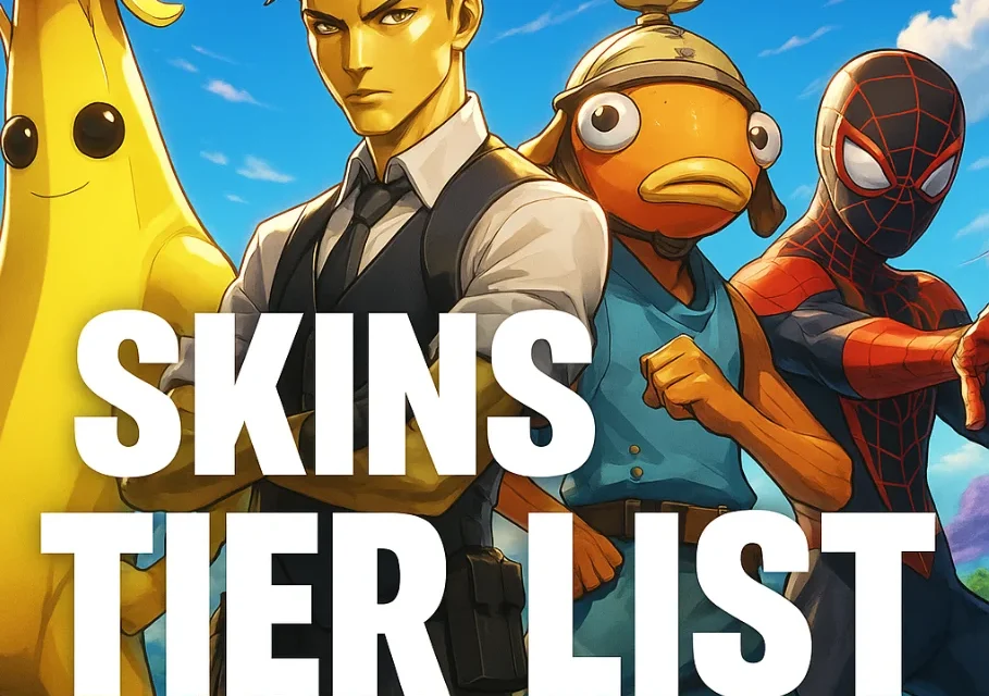 Fortnite Skins Tier List 2025: Best Sweaty, Rare, and Iconic Skins Ranked