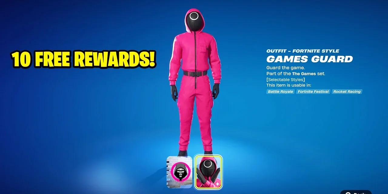Squid Game x Fortnite Crossover: New Reload Map, Free Skins, Twitch Drops and Summer Event Guide